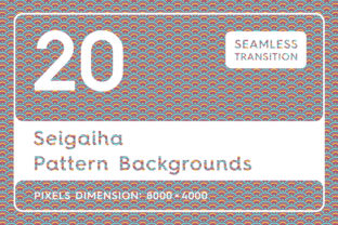 20 Seigaiha Background Textures: Timeless Elegance for Modern Design