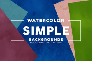 30 Simple Watercolor Backgrounds