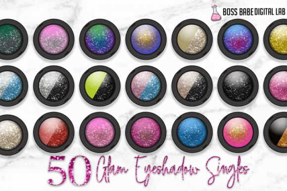 50 Glam Eye Shadow Clipart: A Creative Boost for Your Digital Projects