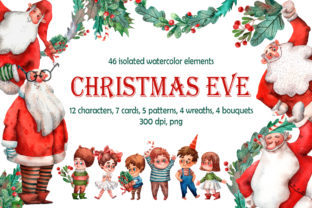 Christmas Eve Watercolor Clip Art Set: A Comprehensive Overview