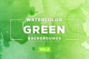 Green Watercolor Backgrounds 2: A Strategic Resource for Creative and Professional Projects