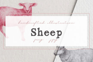Hand Drawn Sheep Illustrations: A Creative Asset for Design and Workflow