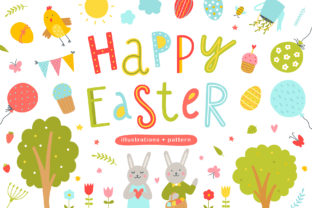 Happy Easter Illustrations