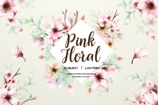 Pink Floral - Sakura Watercolor Set: A Versatile Tool for Creative Designers