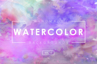 Watercolor Backgrounds 13: A Versatile Resource for Creative Projects