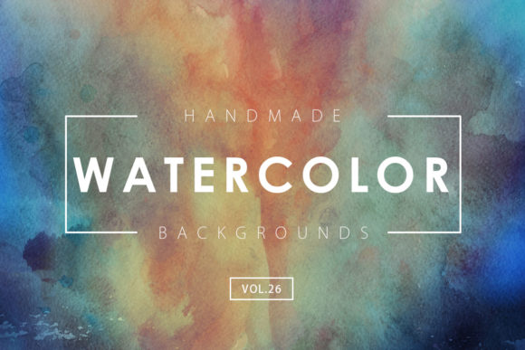 Watercolor Backgrounds 26: A Versatile Resource for Designers