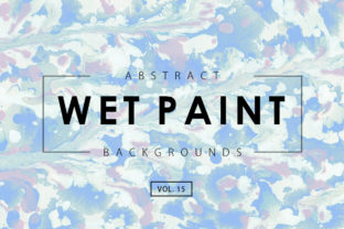 Wet Paint Textures 15: A Versatile Collection for Creative Projects