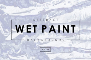 Wet Paint Textures 17: A Collection of Artistic Backgrounds for Creative Projects
