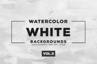 White Watercolor Backgrounds 3: A Versatile Tool for Creative Designers